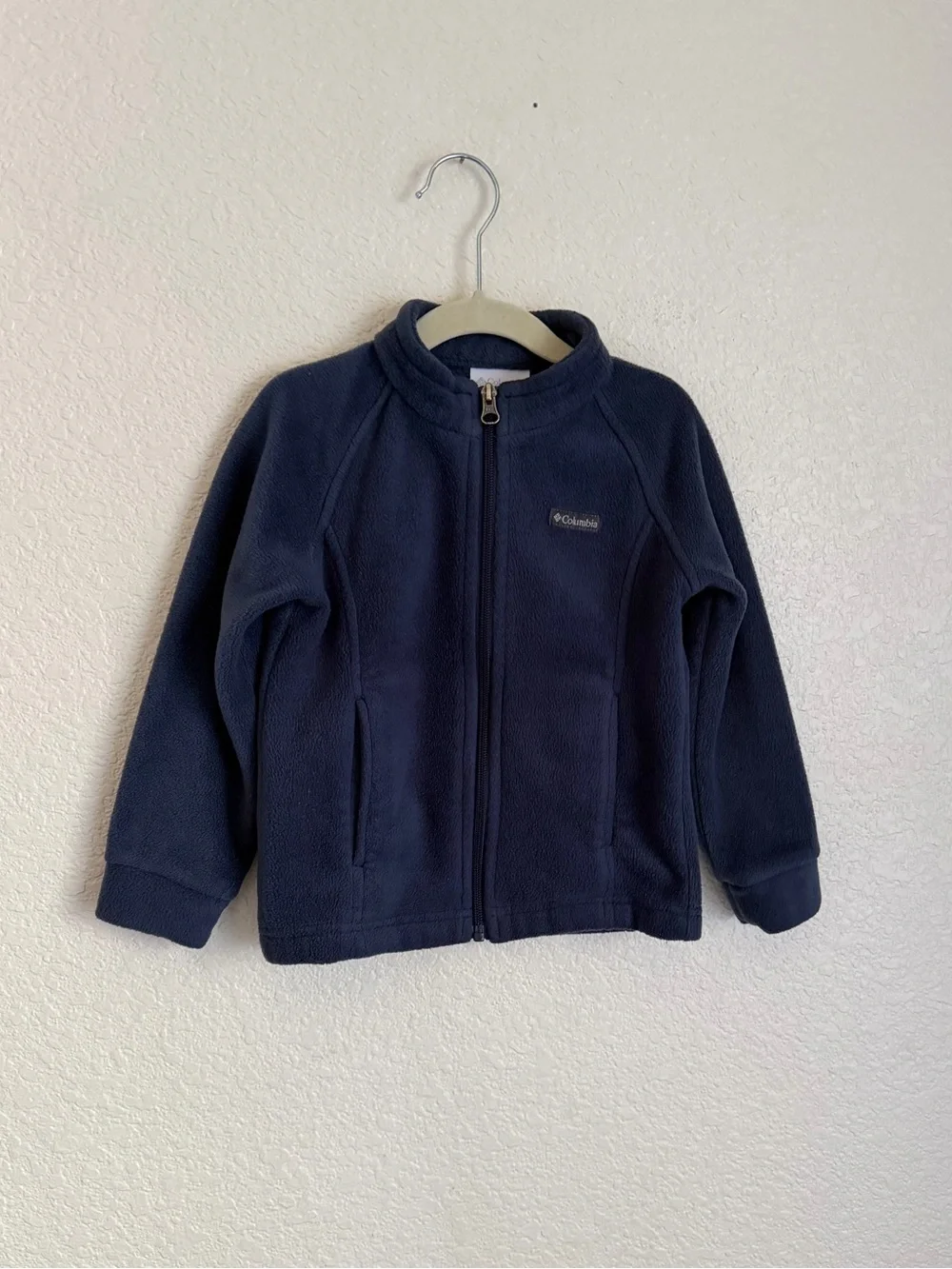 Columbia Toddler Girl Benton Springs Full Zip Fleece Jacket 4T Blue